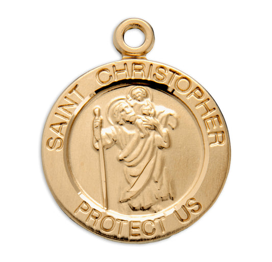 St. Christopher Medal Front