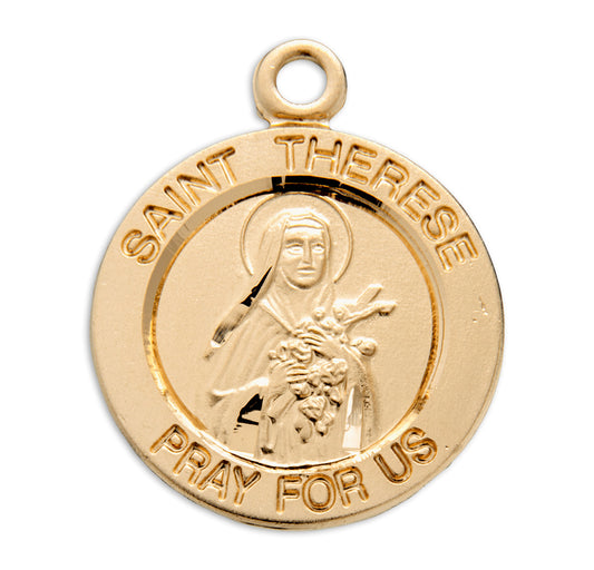 St. Therese of Lisieux Medal Front