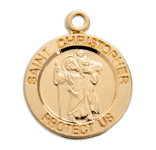 St. Christopher Medal Front