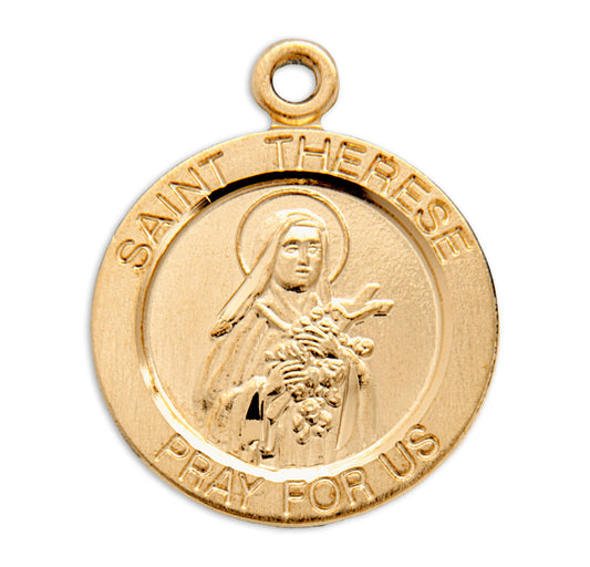 St. Therese of Lisieux Medal Front