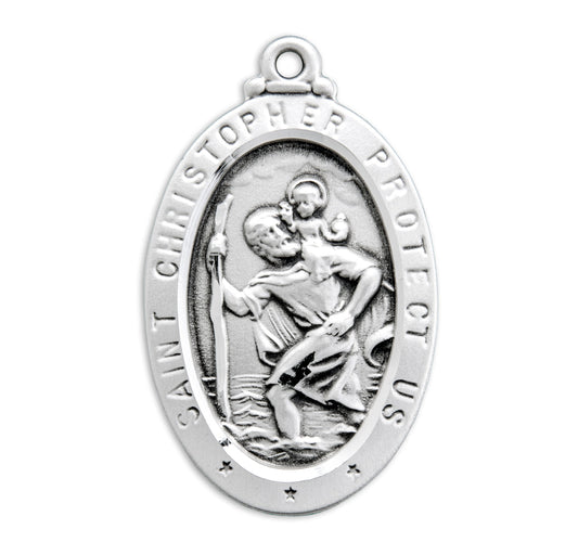 St. Christopher Medal Front