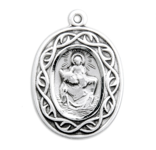 St. Christopher Medal Front