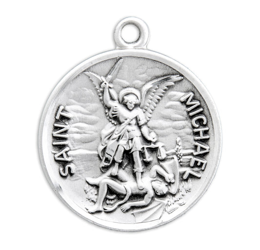 St. Michael Medal Front