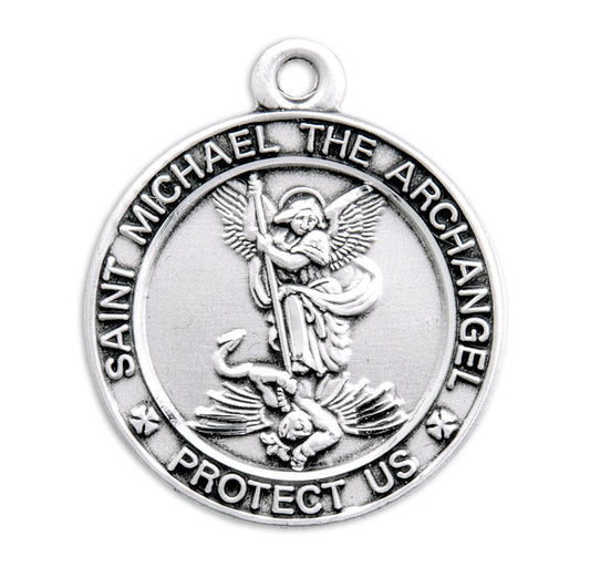 St. Michael Medal Front