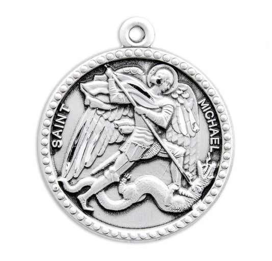 St. Michael Medal Front
