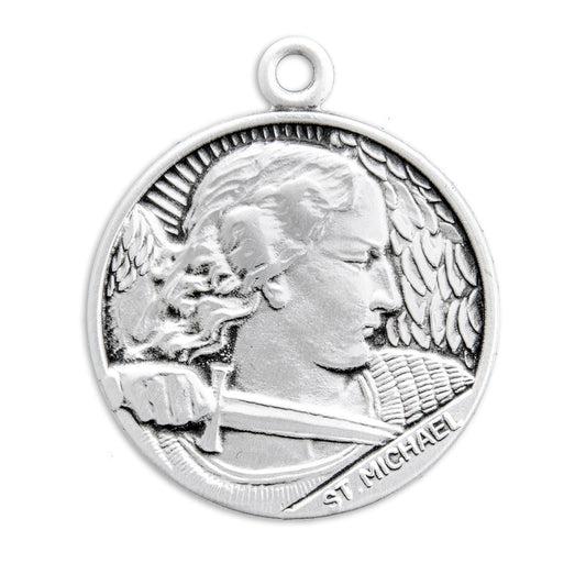 St. Michael Medal Front