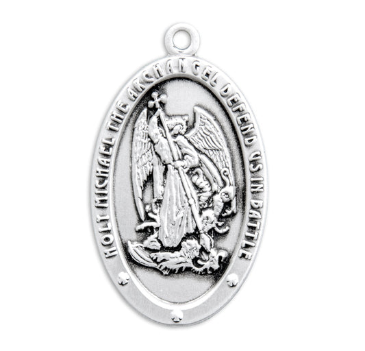 St. Michael Medal Front