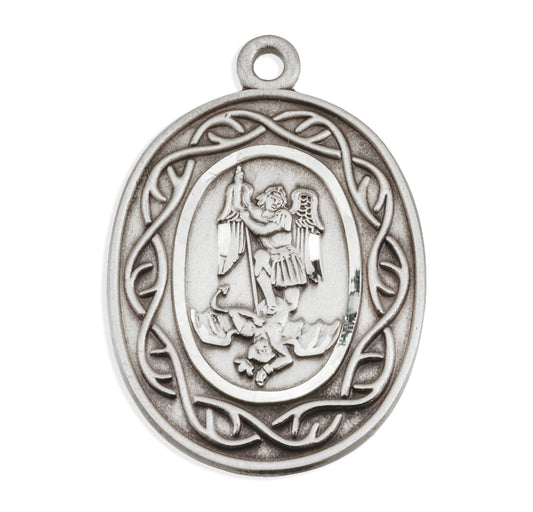 St. Michael Medal Front