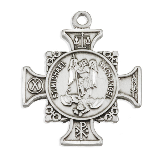 St. Michael Medal Front
