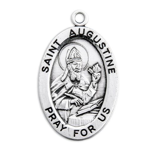 St. Augustine Medal Front