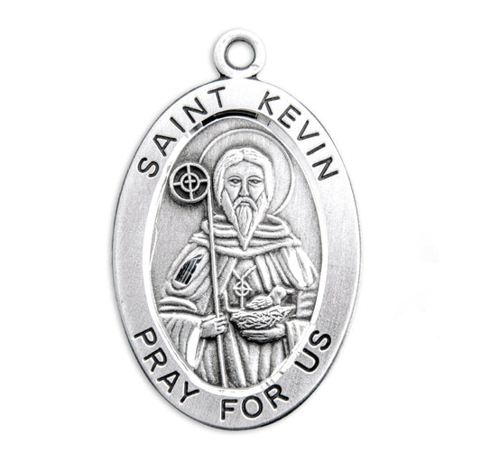 St. Kevin Medal Front