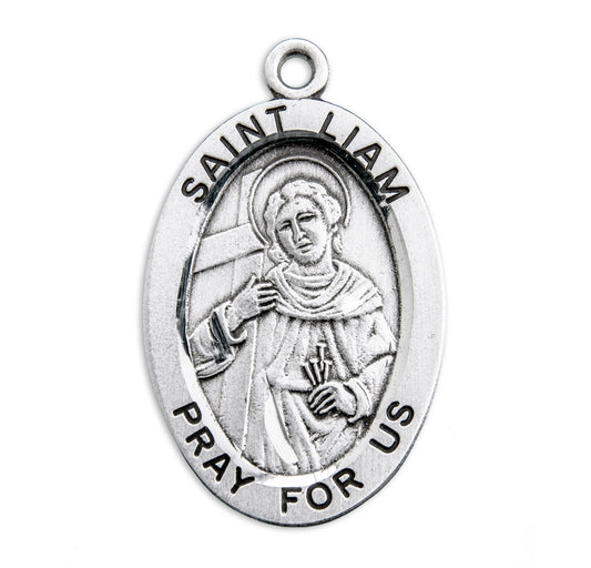 St. Liam Medal Front
