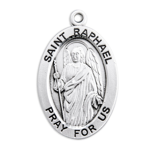 St. Raphael Medal Front