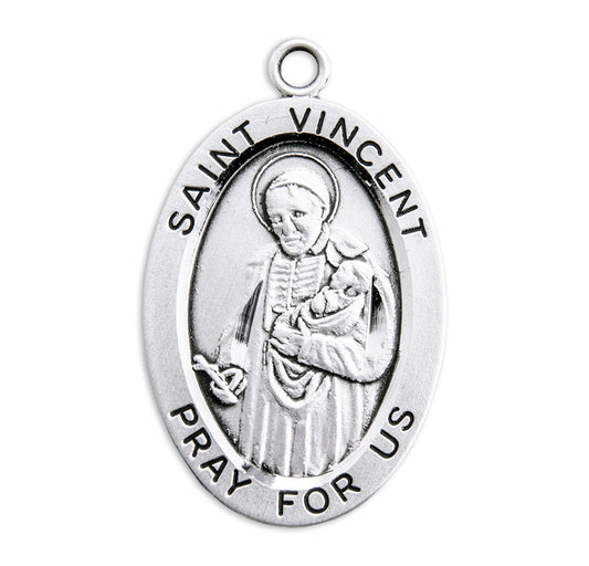St. Vincent De Paul Medal Front
