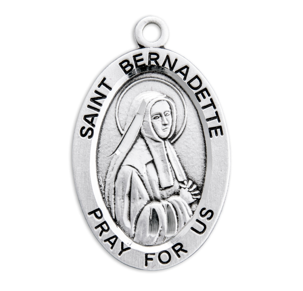 St. Bernadette Medal Front