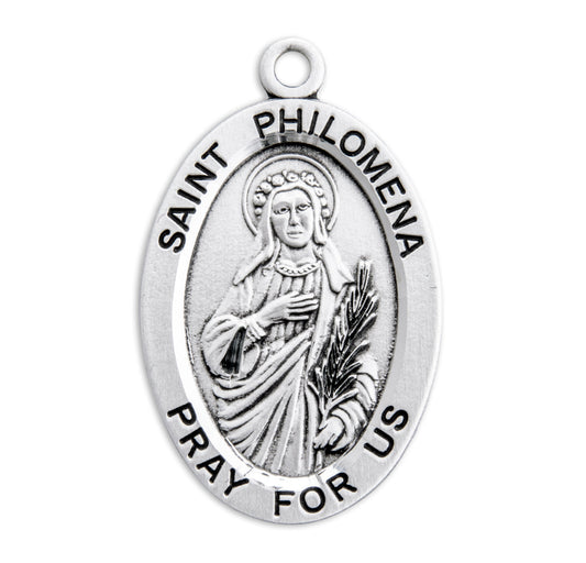 St. Philomena Medal Front