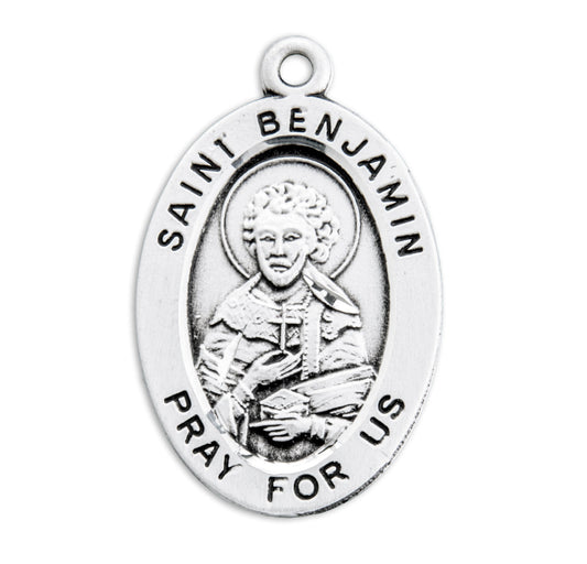 St. Benjamin Medal Front