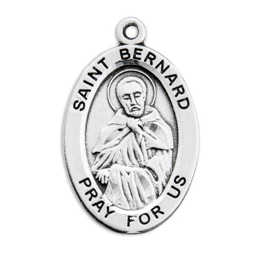 St. Bernard Medal Front