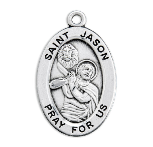 St. Jason Medal Front