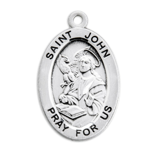 St. John the Evangelist Medal Front