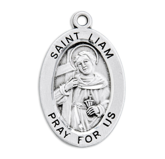 St. Liam Medal Front
