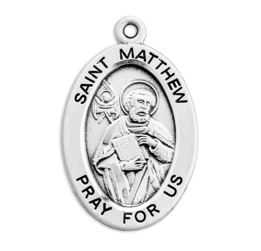 St. Matthew Medal Front