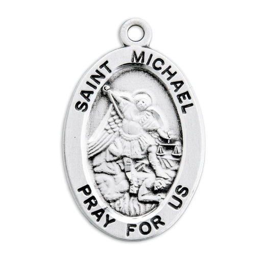 St. Michael Medal Front