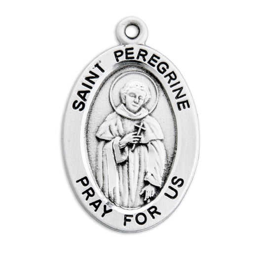 St. Peregrine Medal Front