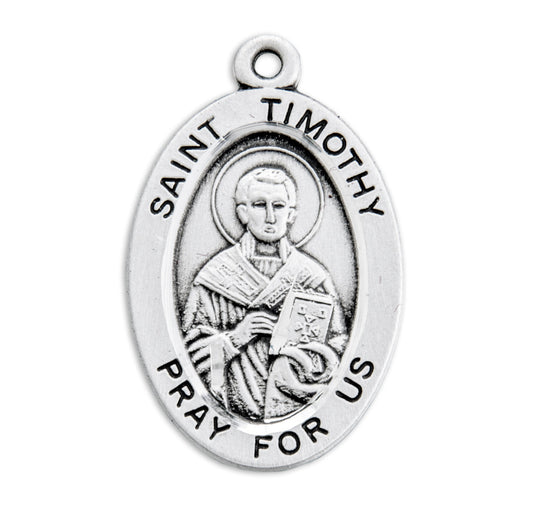 St. Timothy Medal Front