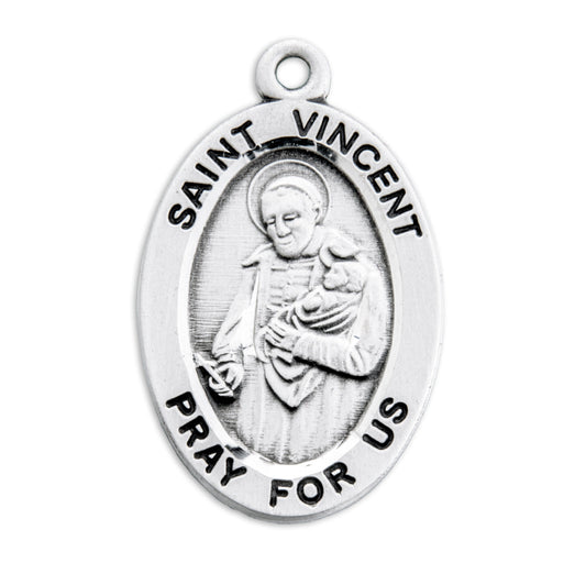 St. Vincent De Paul Medal Front