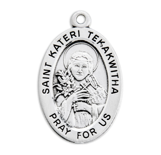Te. Kateri Medal Front
