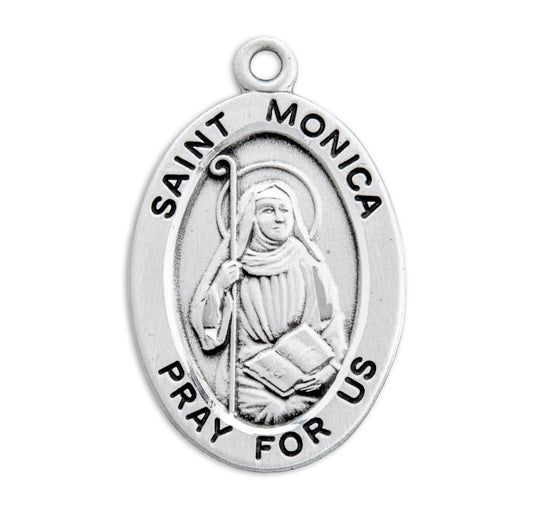 St. Monica Medal Front