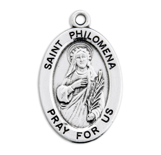 St. Philomena Medal Front