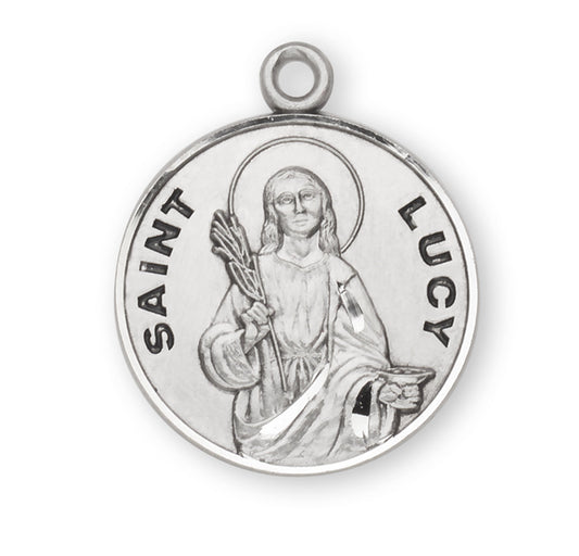 St. Lucy Medal Front