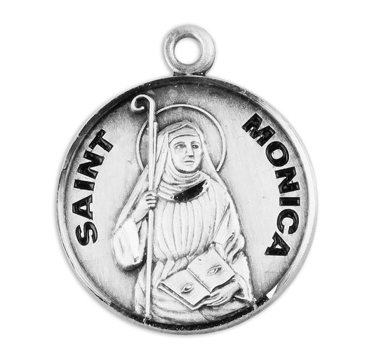 St. Monica Medal Front