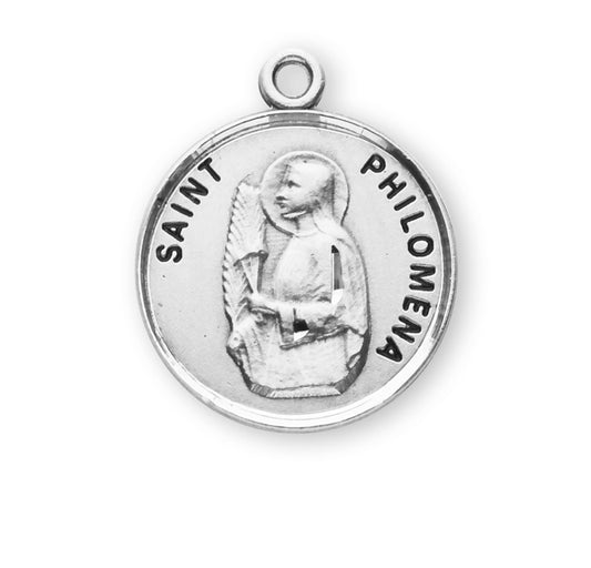 St. Philomena Medal Front