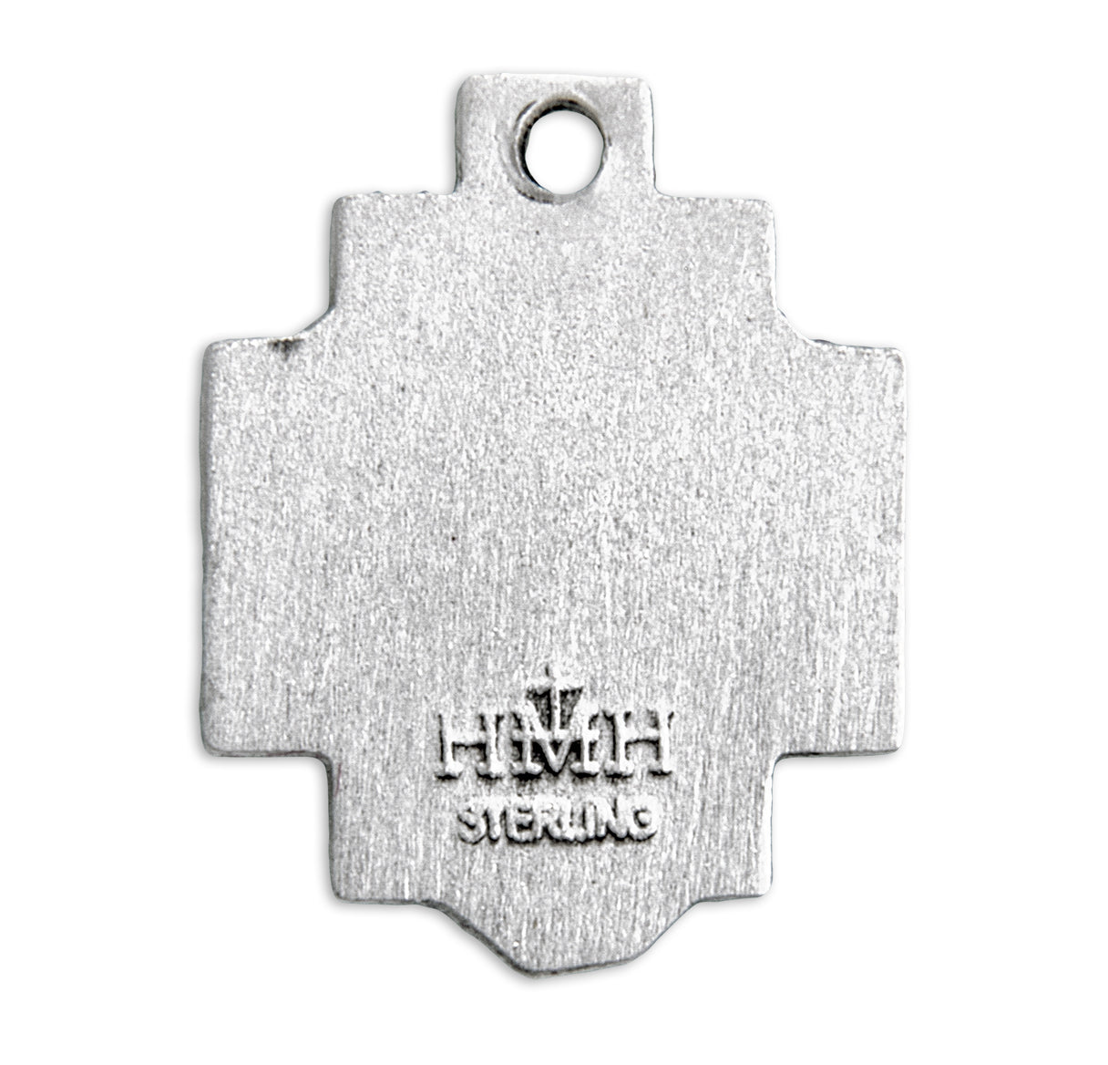 Head of Christ Sterling Silver Medal Pendant Necklace Gift