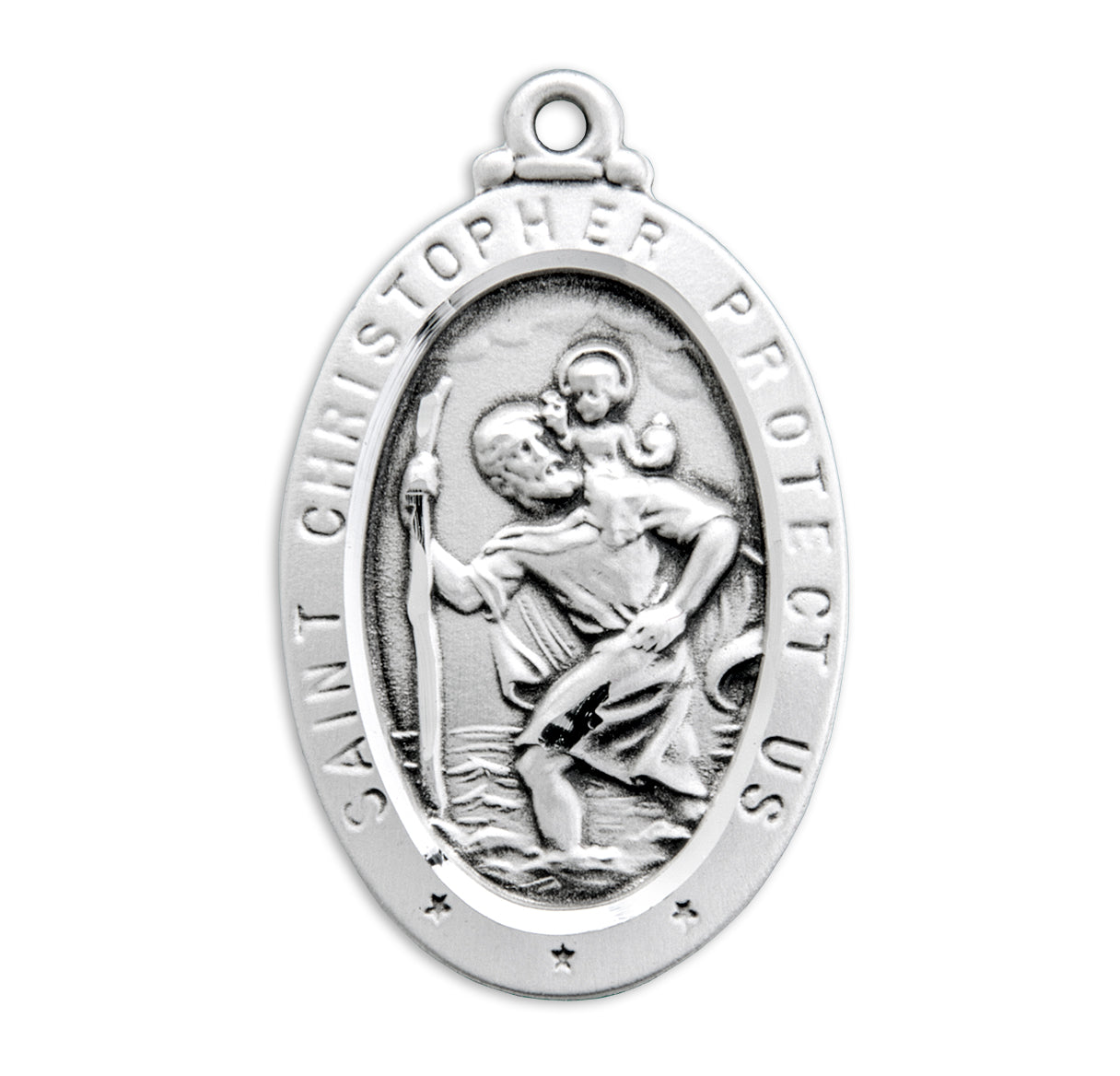 St. Christopher Medal Front