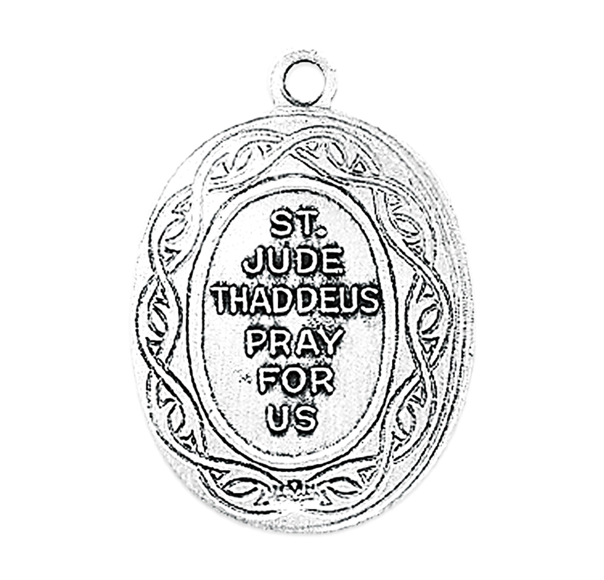 St. Jude Medal Back