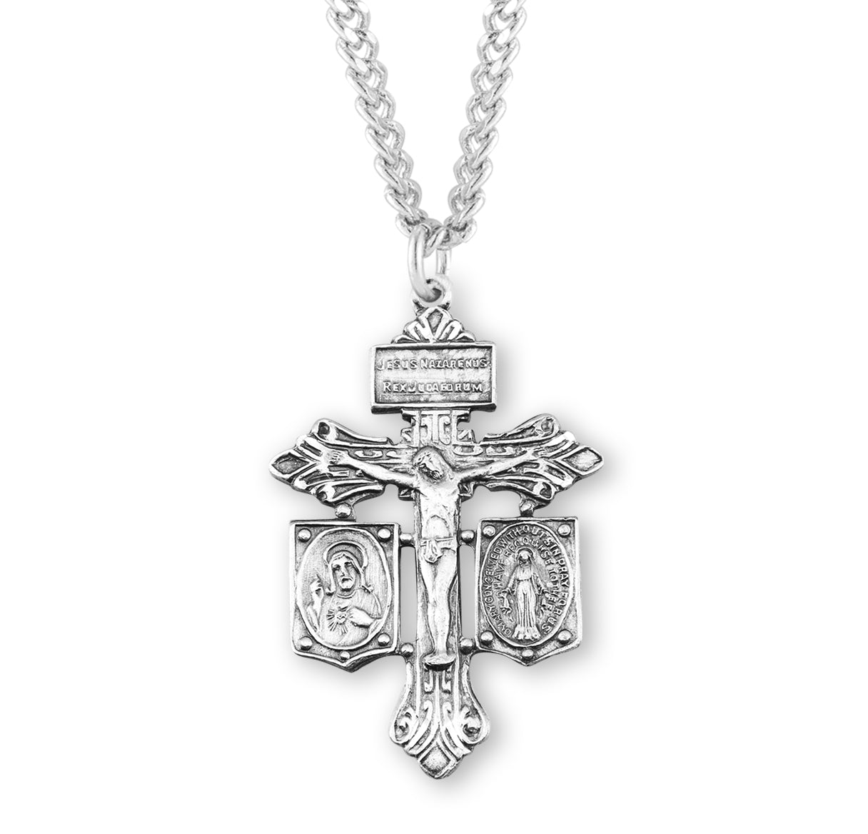 Sterling Silver "Pardon" Crucifix