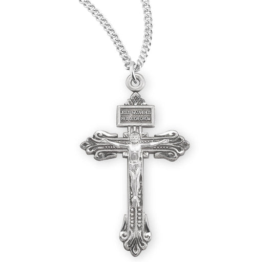 Sterling Silver "Pardon" Crucifix