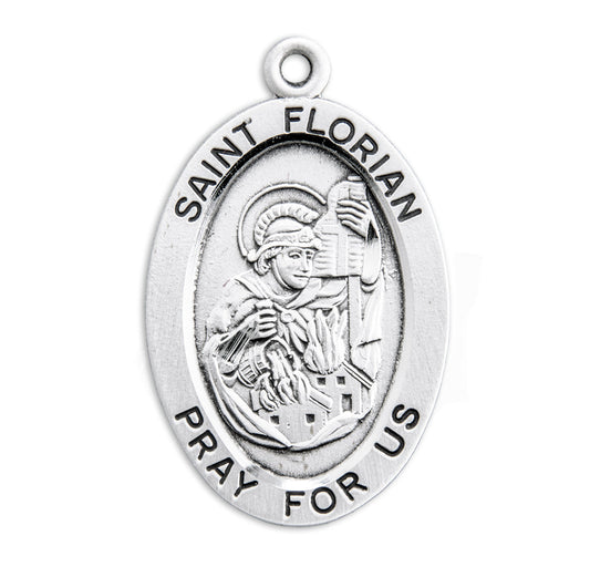 St. Florian Medal Front