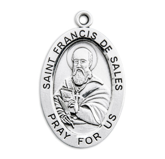 St. Francis De Sales Medal Front