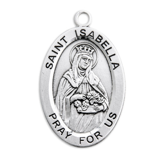 St. Isabella Medal Front