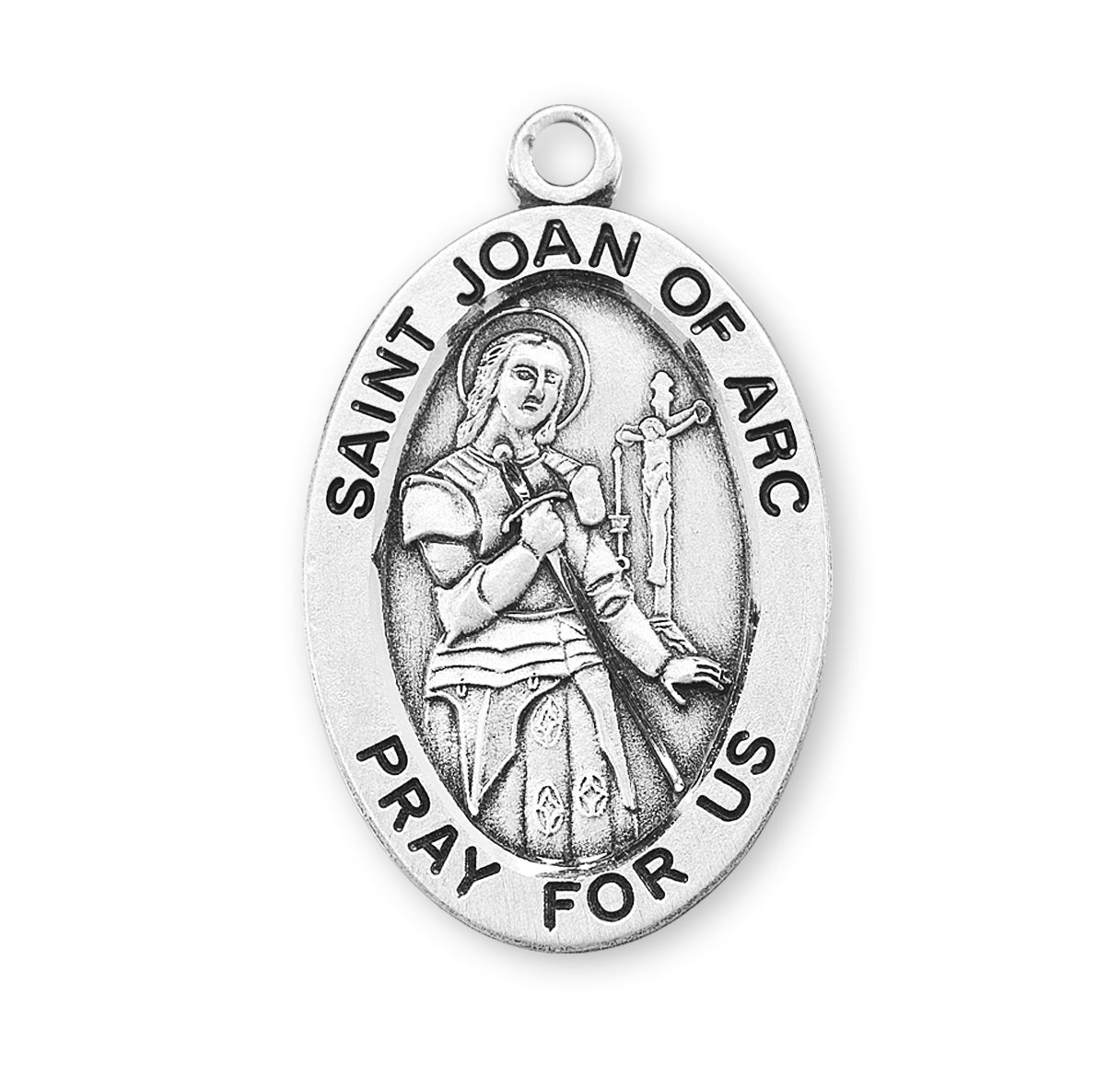 St. Joan Medal Front