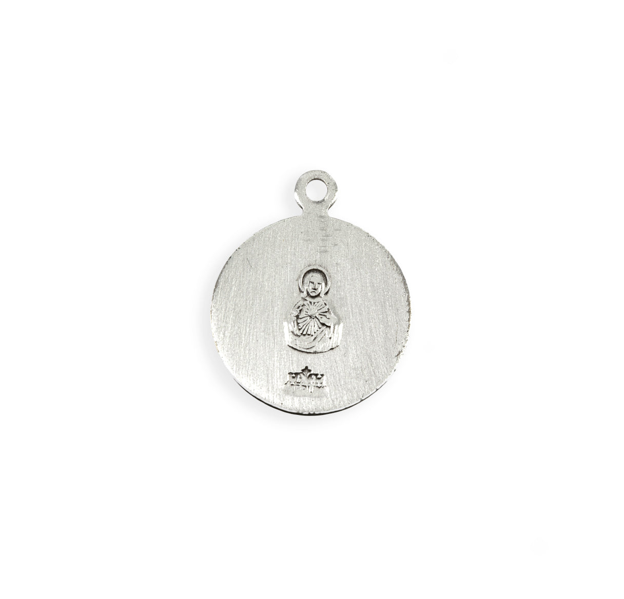 Sterling Silver Holy Scapular Medal Pendant Necklace Gift