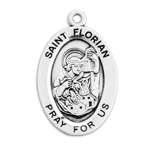 St. Florian Medal Front