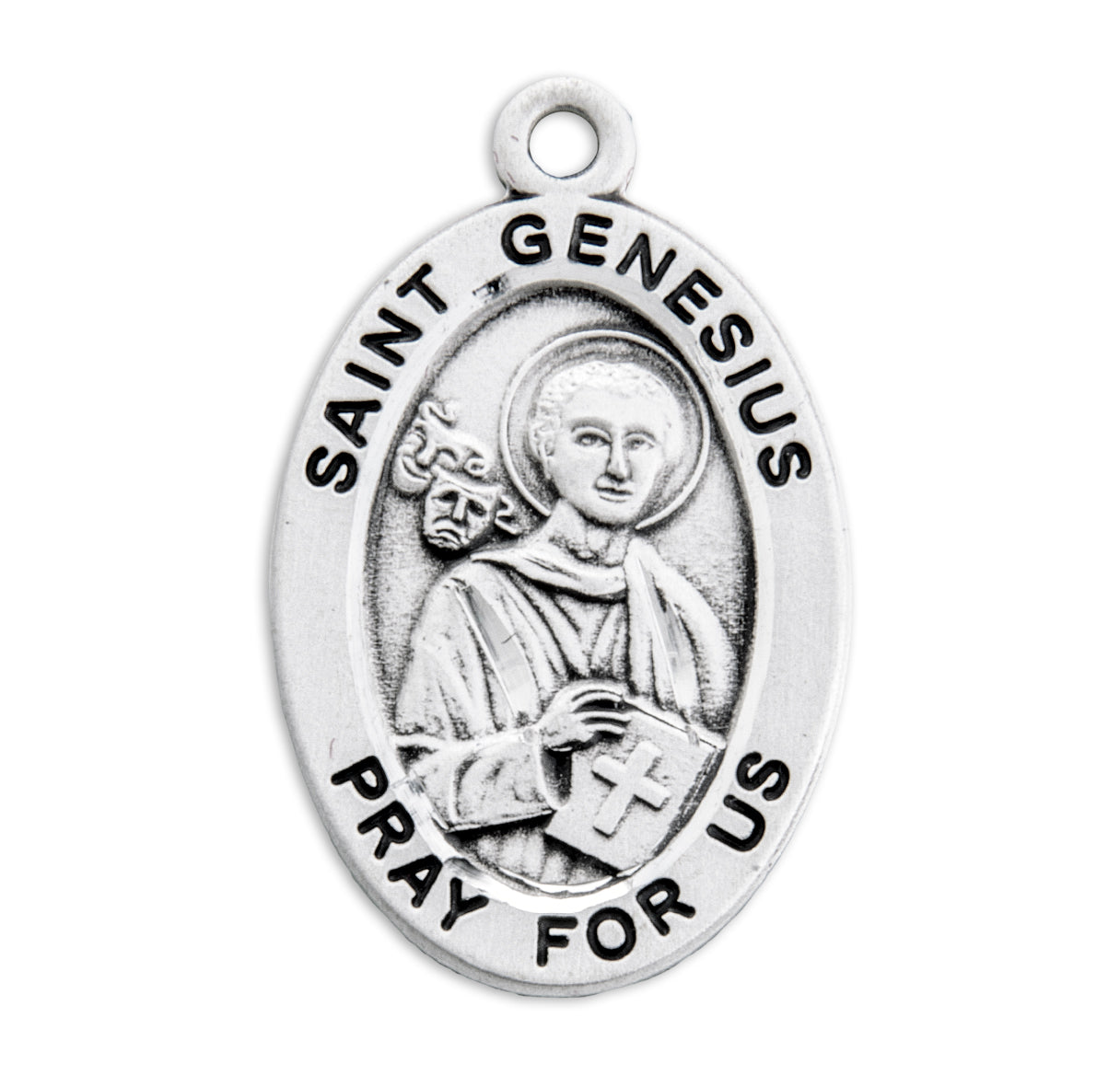 St. Genesius Medal Front