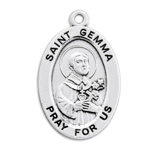St. Gemma Medal Front
