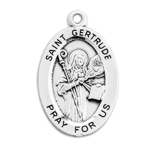 St. Gertrude Medal Front